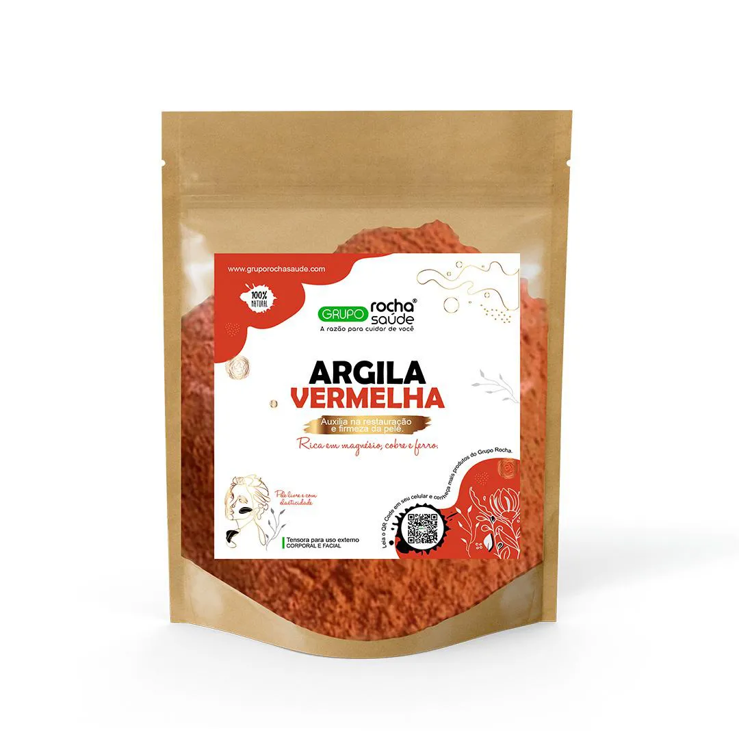 Argila vermelha - 200g