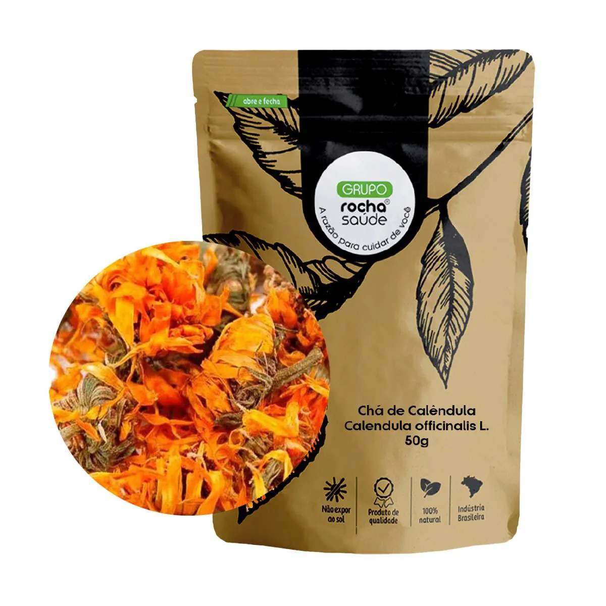 Chá de Calêndula - Calendula Officinalis L. - 50G