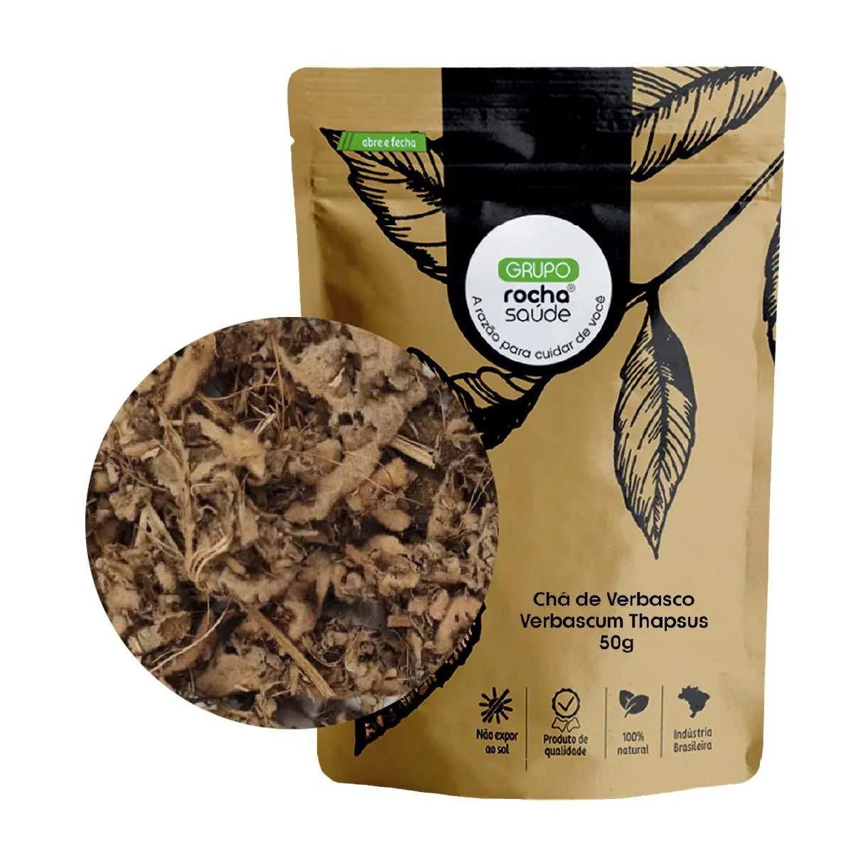Chá de Verbasco - Verbascum Thapsus - 50G