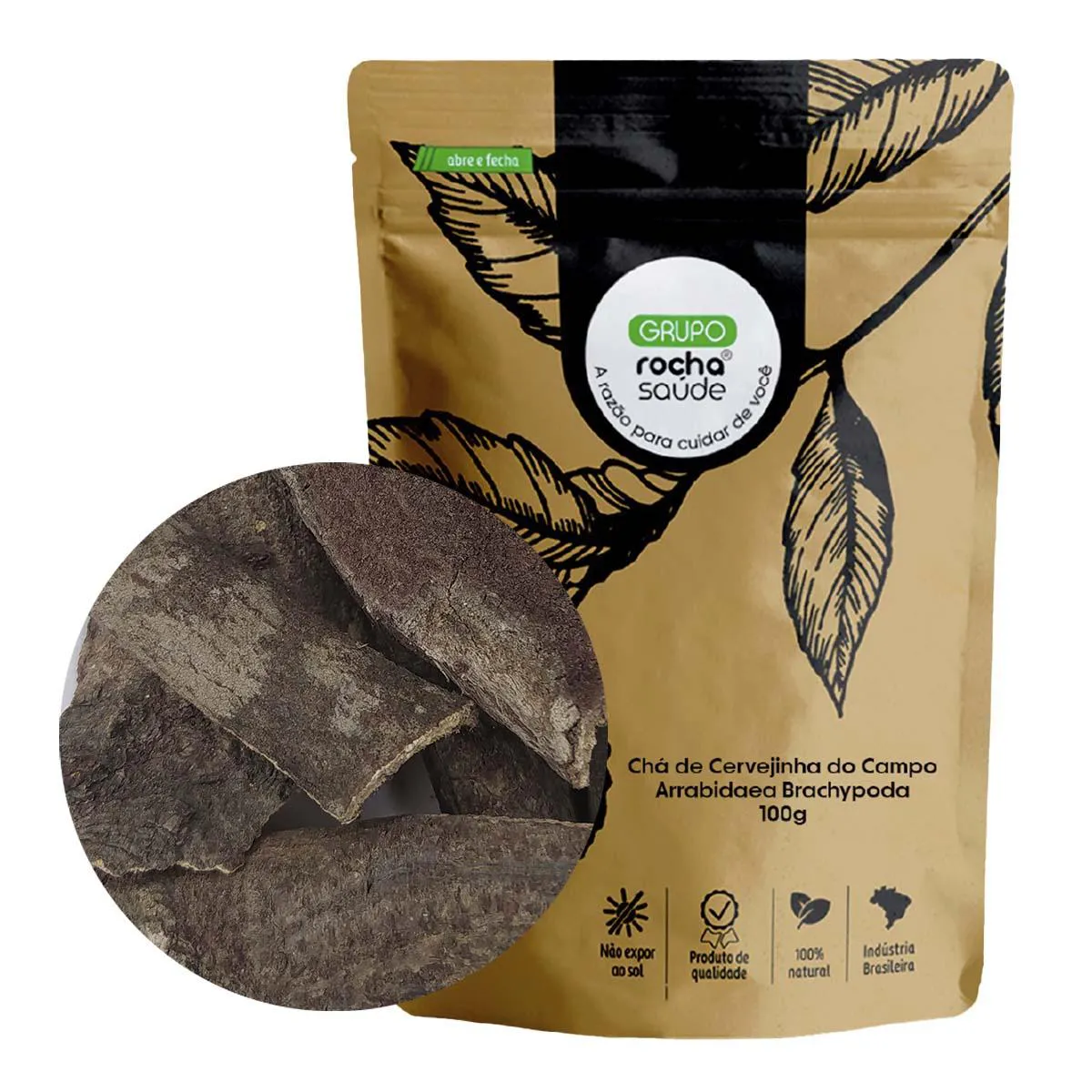 Chá de Cervejinha do Campo - Arrabidaea Brachypoda - 100G