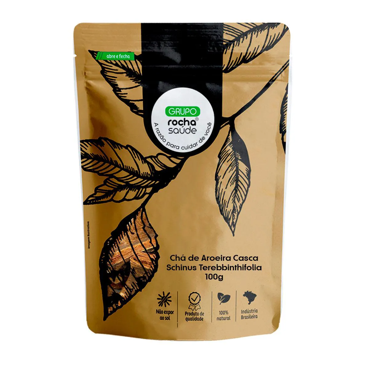 Chá de Aroeira - Casca - Schinus Terebbinthifolia - 100G