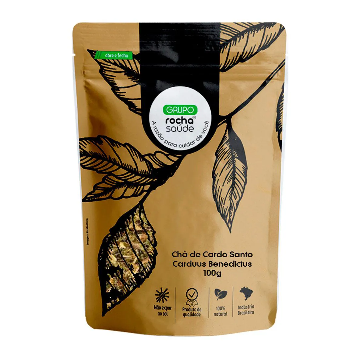 Chá de Cardo Santo - Carduus Benedictus - 100G