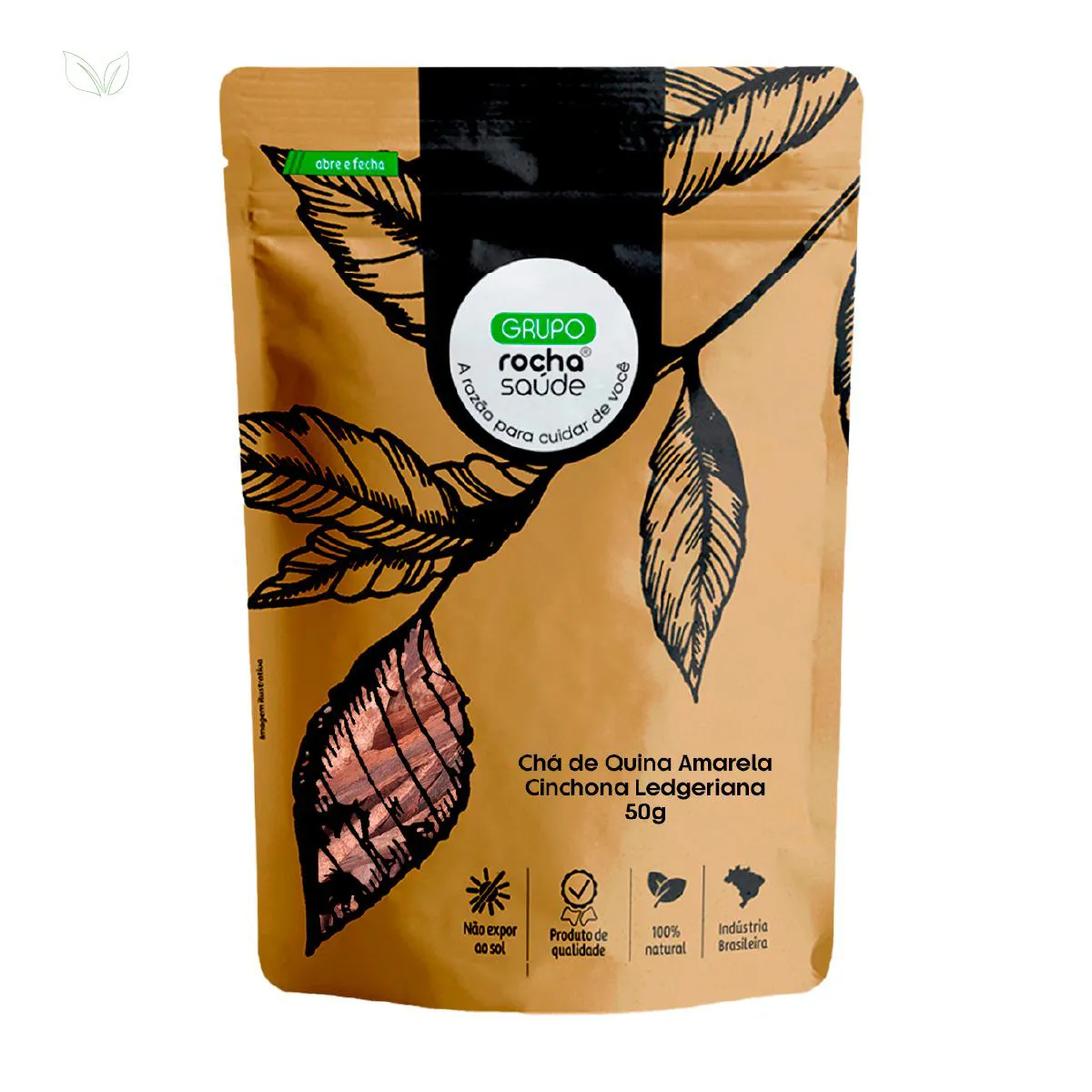 Chá de Quina Amarela – Cinchona Ledgeriana – 50G