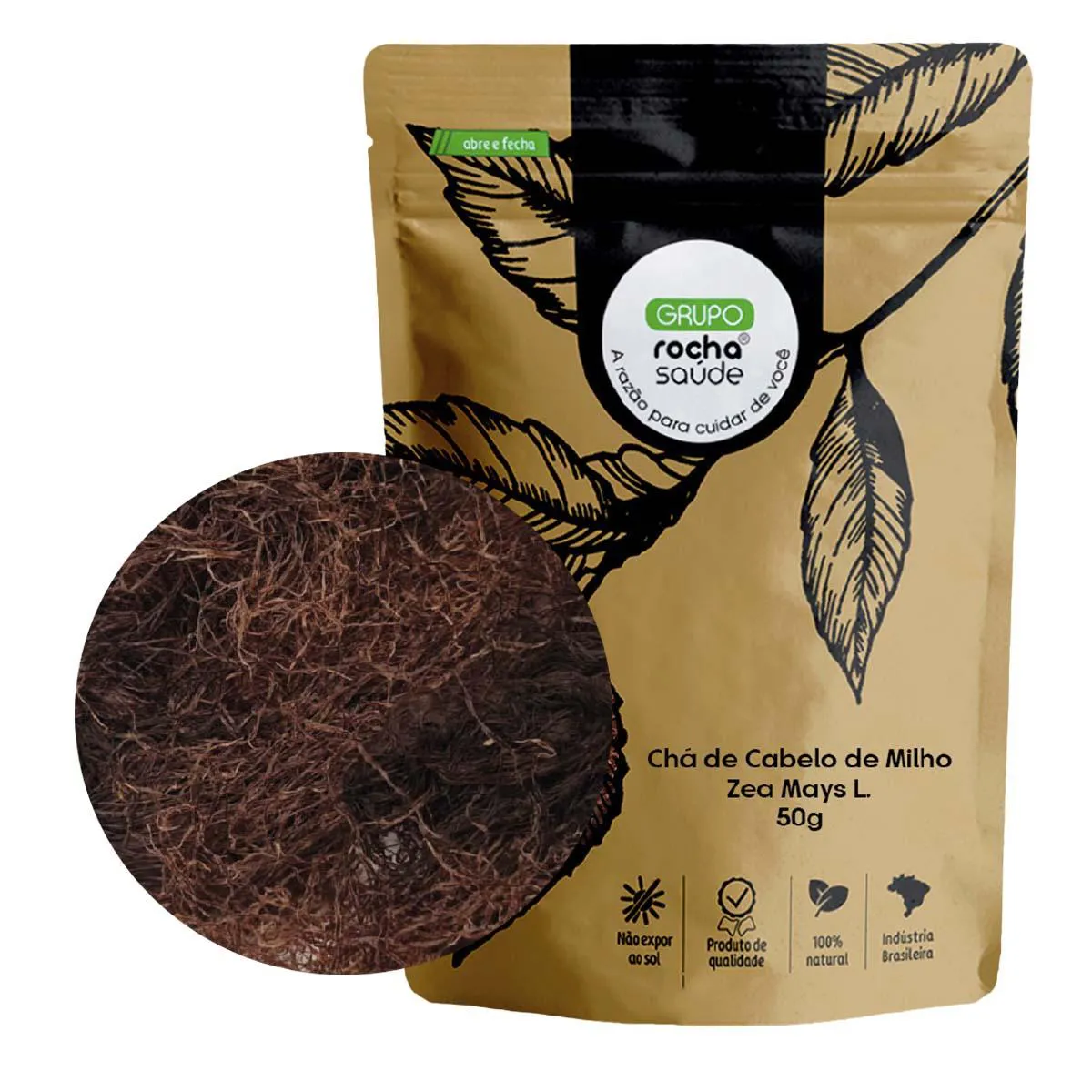 Chá de Cabelo de Milho - Zea Mays L. - 50G