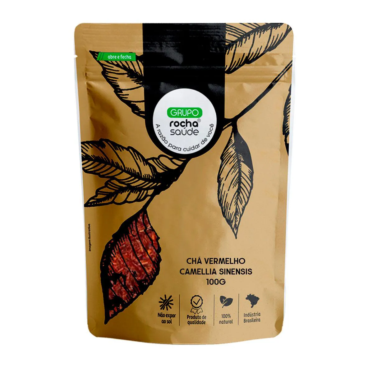 Chá Vermelho - Oolong - Camellia Sinensis - 100G