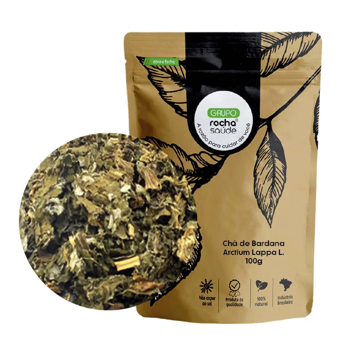 Chá de Bardana - Arctium Lappa L. - 100G
