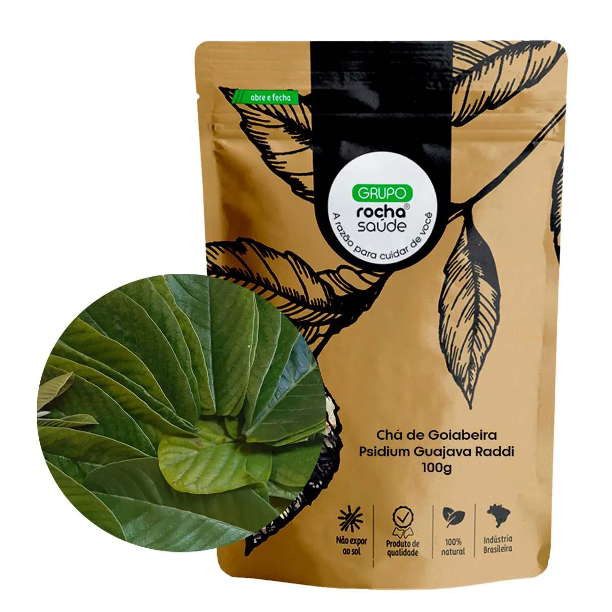 Chá de Goiabeira - Psidium Guajava Raddi - 100G