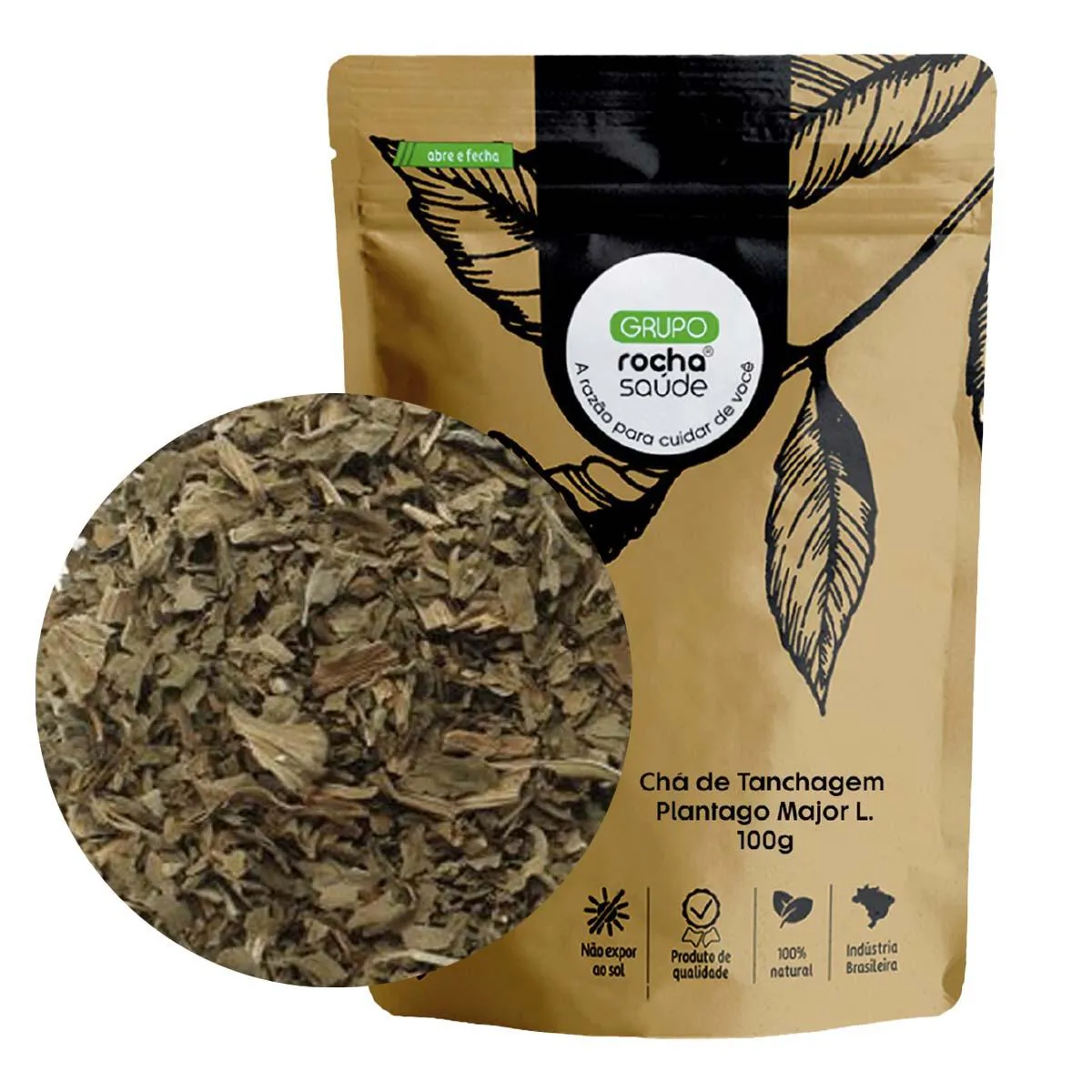 Chá de Tanchagem - Plantago Major L. - 100G