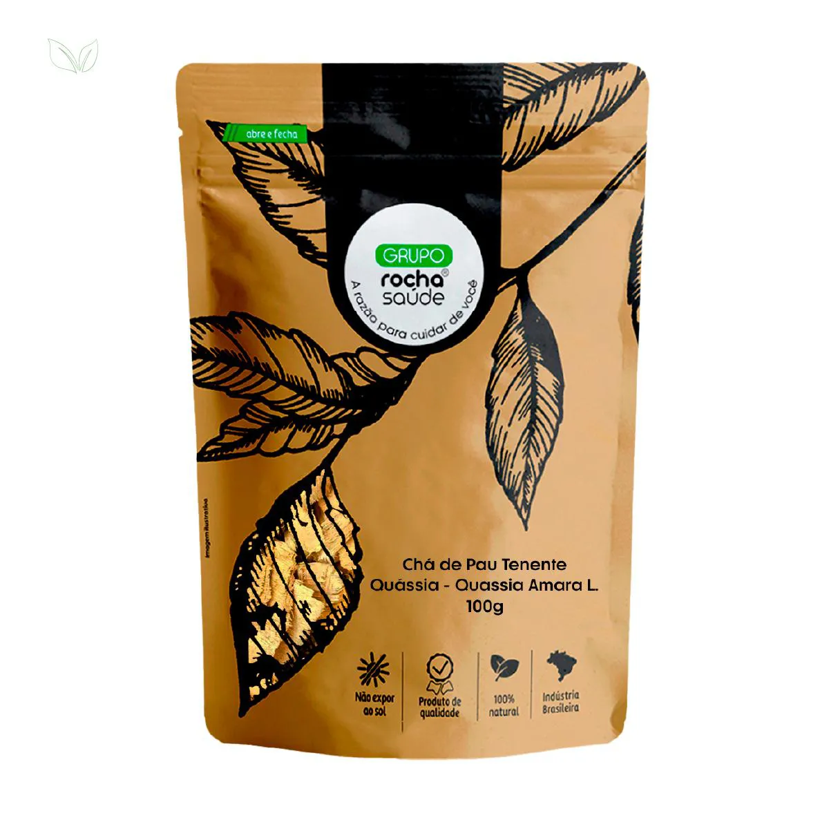 Chá de Pau Tenente - Quássia - Quassia Amara L. - 100G
