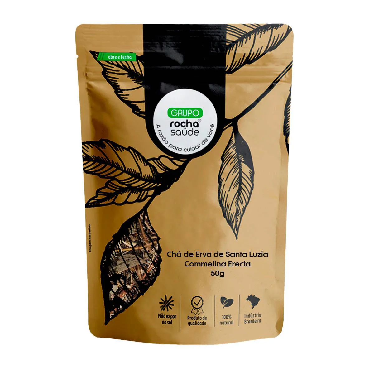 Chá de Erva de Santa Luzia - Commelina Erecta - 50G