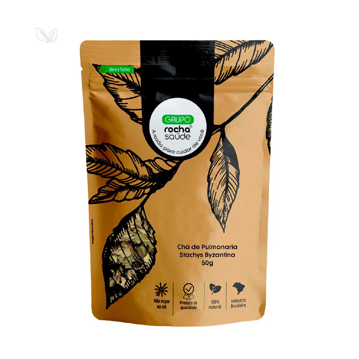 Chá de Pulmonaria Stachys Byzantina 50G
