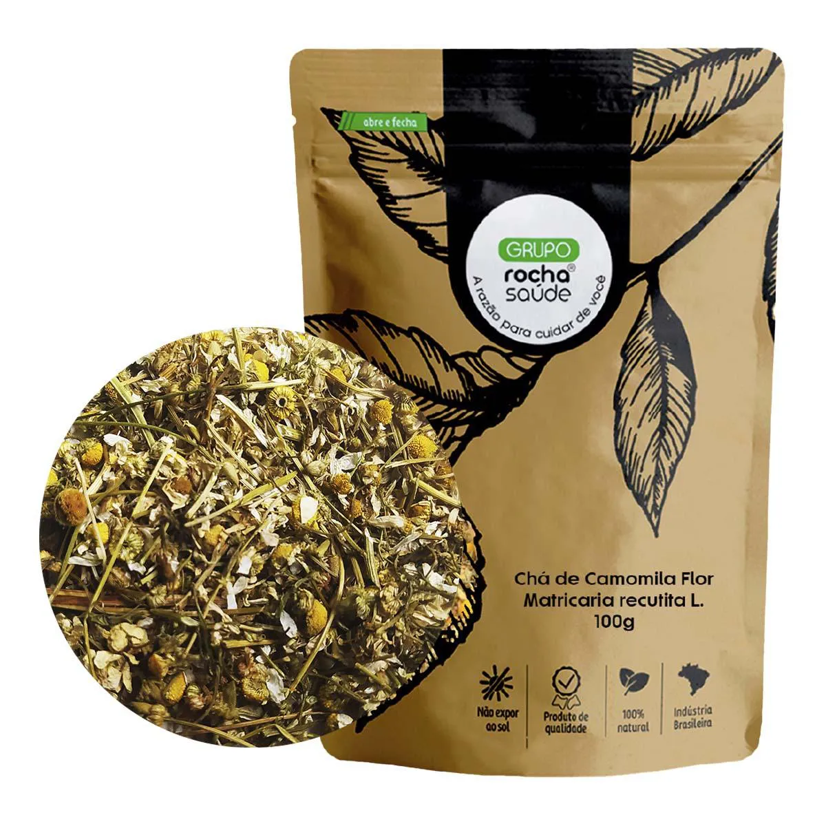 Chá de Camomila Flor - Matricaria Recutita L. - 50G