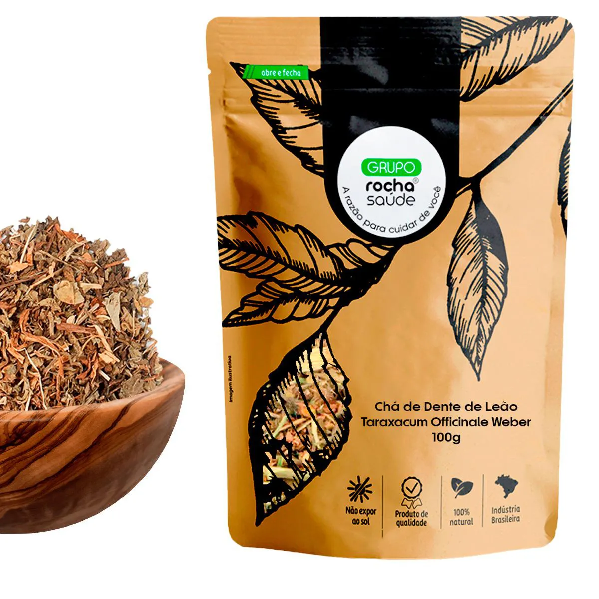 Chá de Dente de Leão - Taraxacum Officinale Weber - 50G