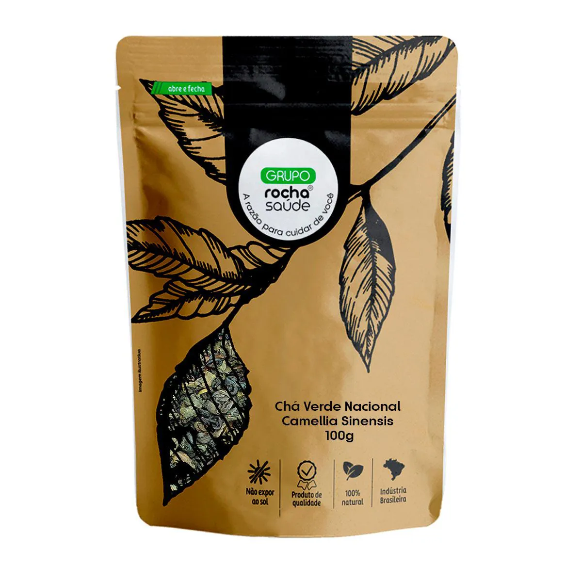 Chá Verde Nacional Camellia Sinensis - 100G