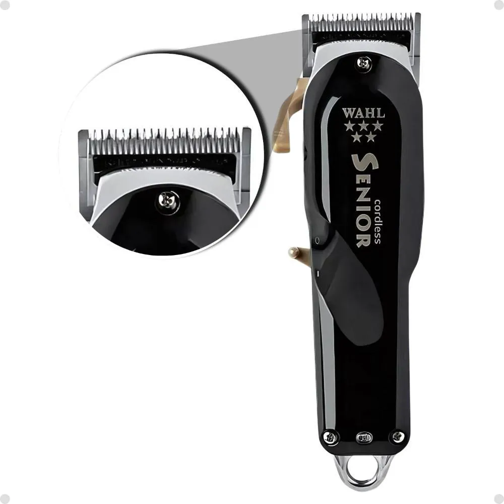 Máquina de Corte Recarregável Wahl Senior Cordless Bivolt