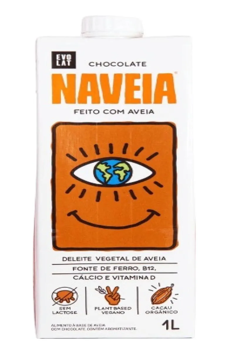 Bebida Vegetal de Aveia Chocolate Naveia 1l