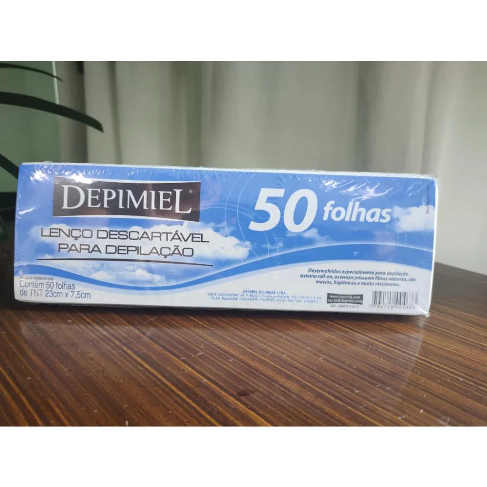 Depimiel Lenco P/ Depilacao Tnt C/ 50unidades
