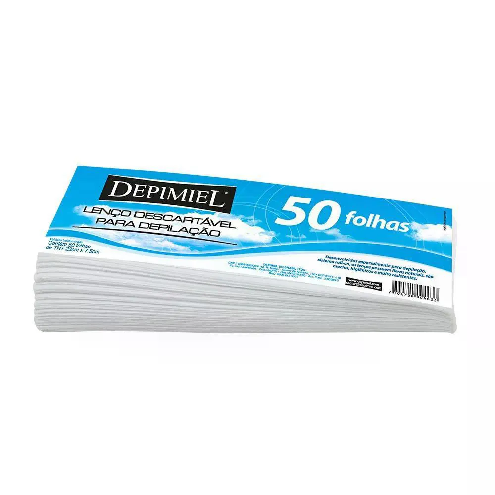 Depimiel Lenco P/ Depilacao Tnt C/ 50unidades