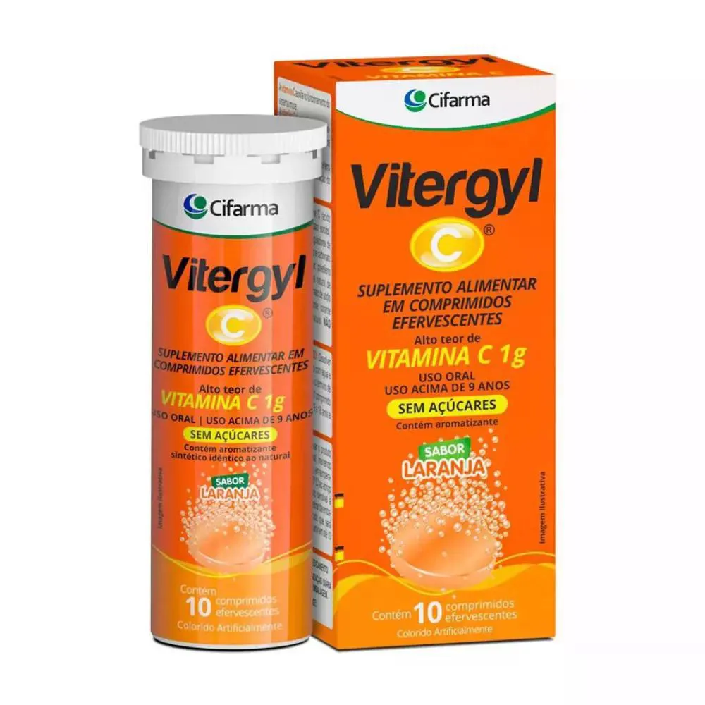Vitergyl C 1g 10cpr Efervecente