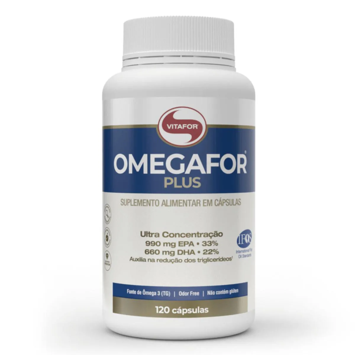 Ômegafor Plus Suplemento Alimentar C120 – Vitafor