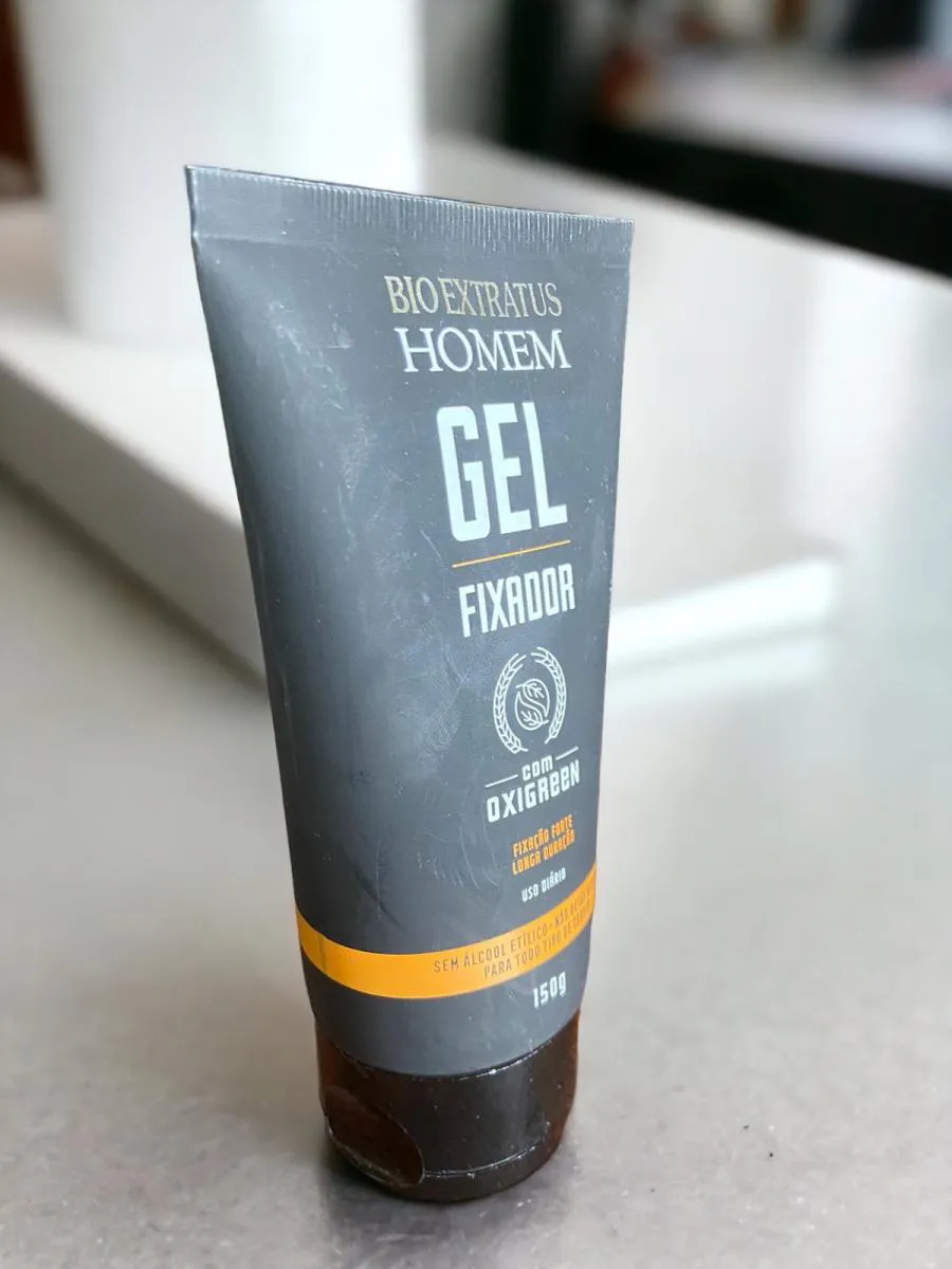 Gel Fixador Oxigreen Homem Cabelo e Barba 150 G