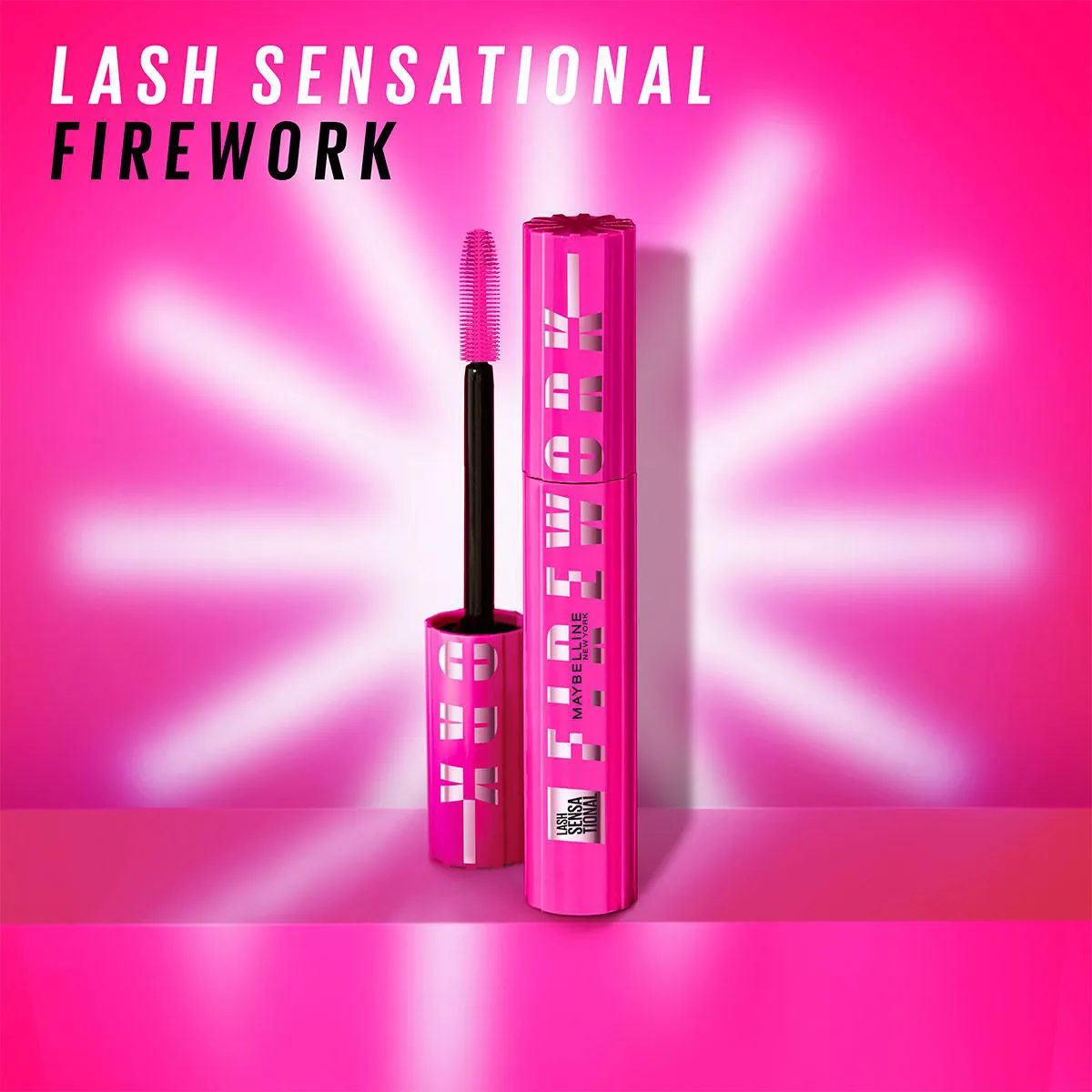 Máscara de Cílios Maybelline Lash Sensational Firework Lavável 1 unidade