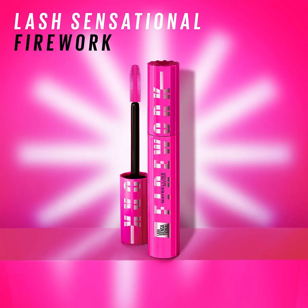 Máscara de Cílios Maybelline Lash Sensational Firework À Prova D'Água 1 unidade