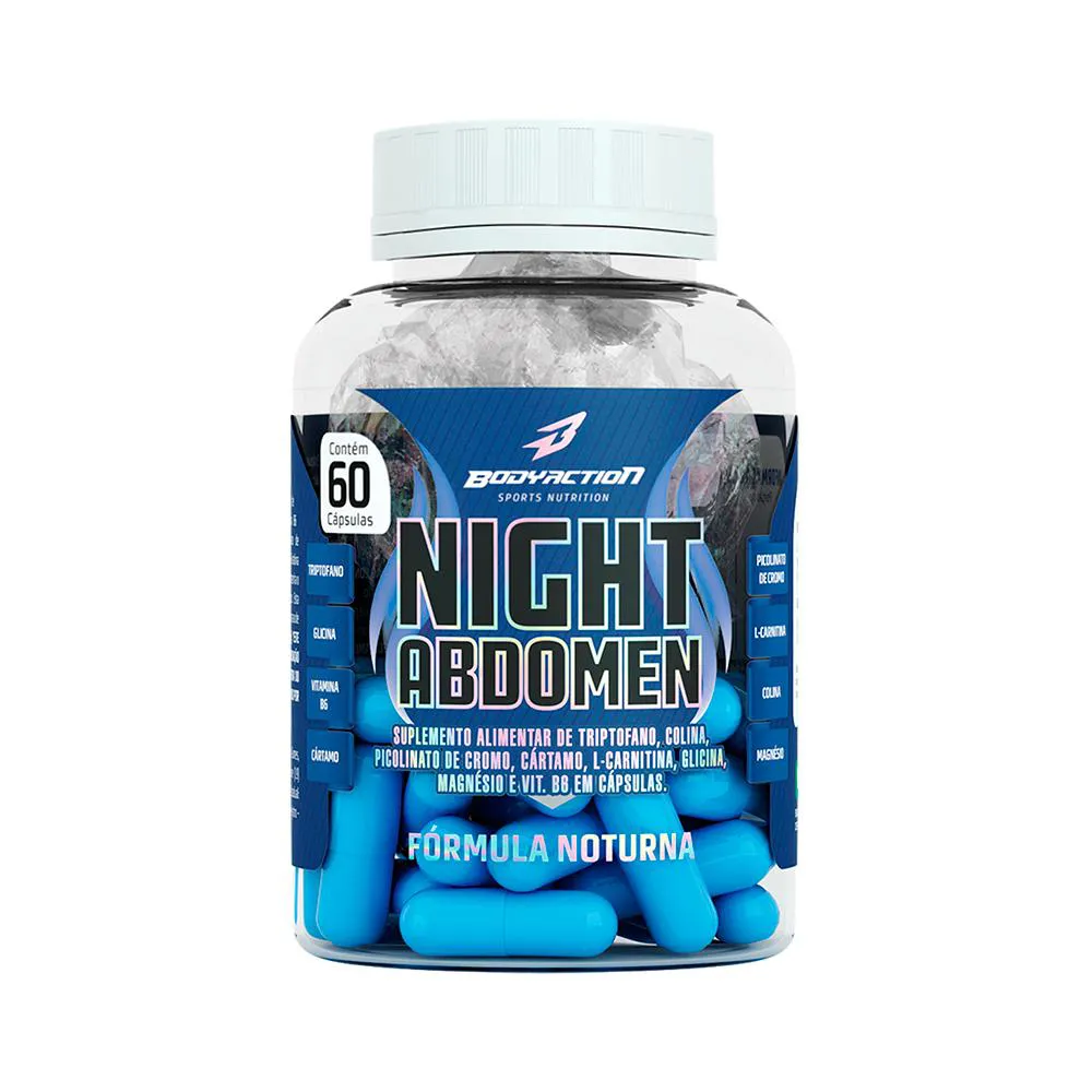 Night Abdomen 60 cápsulas - Bodyaction
