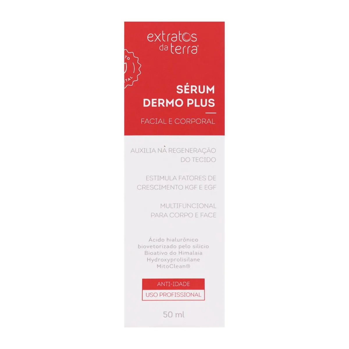 Extratos Da Terra Sérum Dermo Plus 50Ml