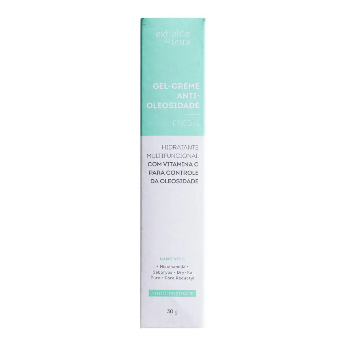 Extratos da Terra Gel Creme Antioleosidade 30g