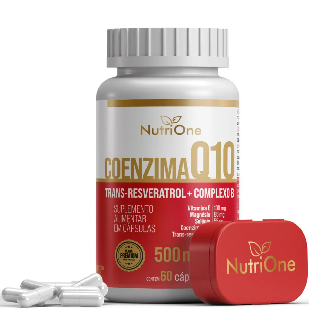 Coenzima Q10 Fórmula Premium 11 Ativos Concentrados 60 Cápsulas - Nutrione