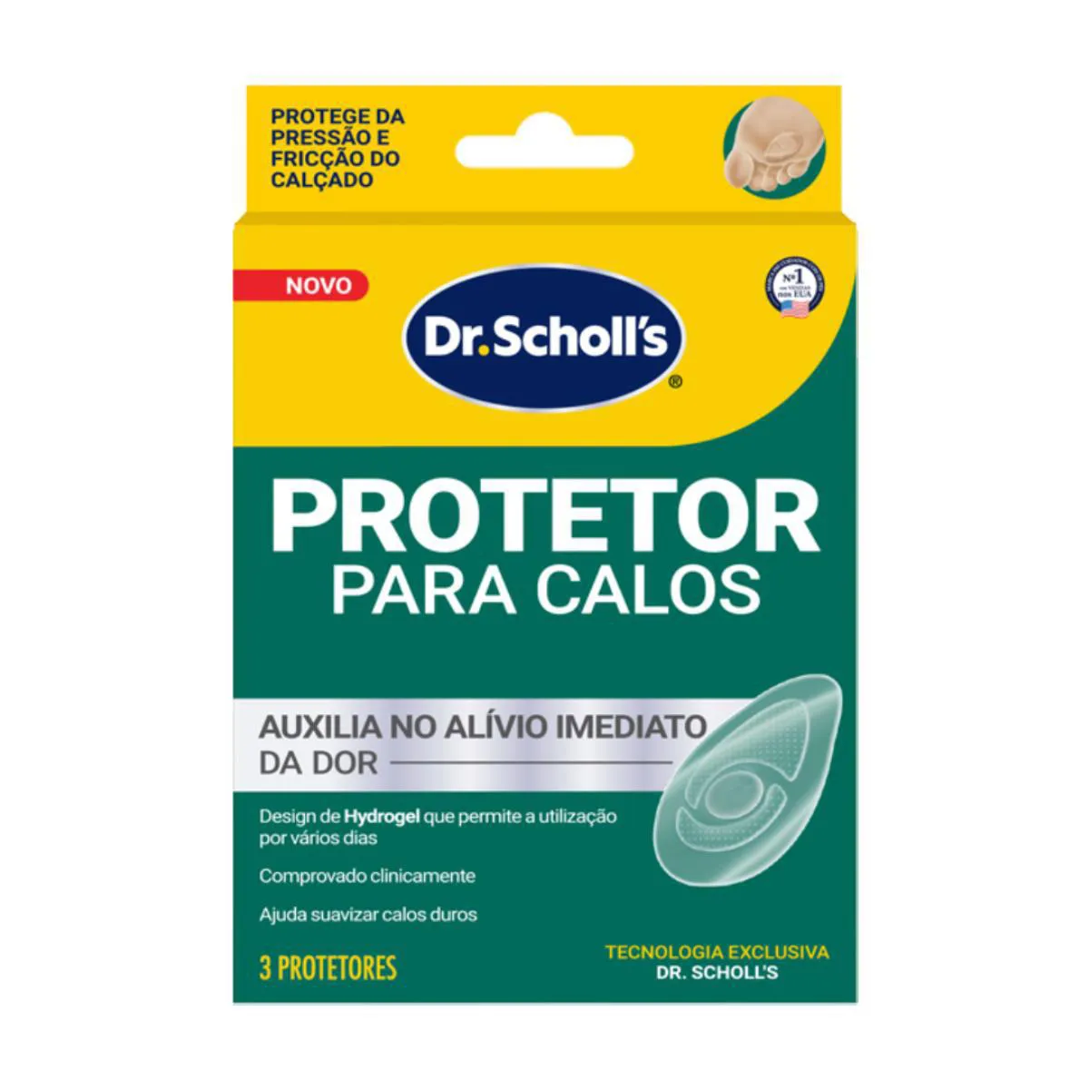 Protetor Plantar Slim So Pes Par Tam.unico Cod. 8039