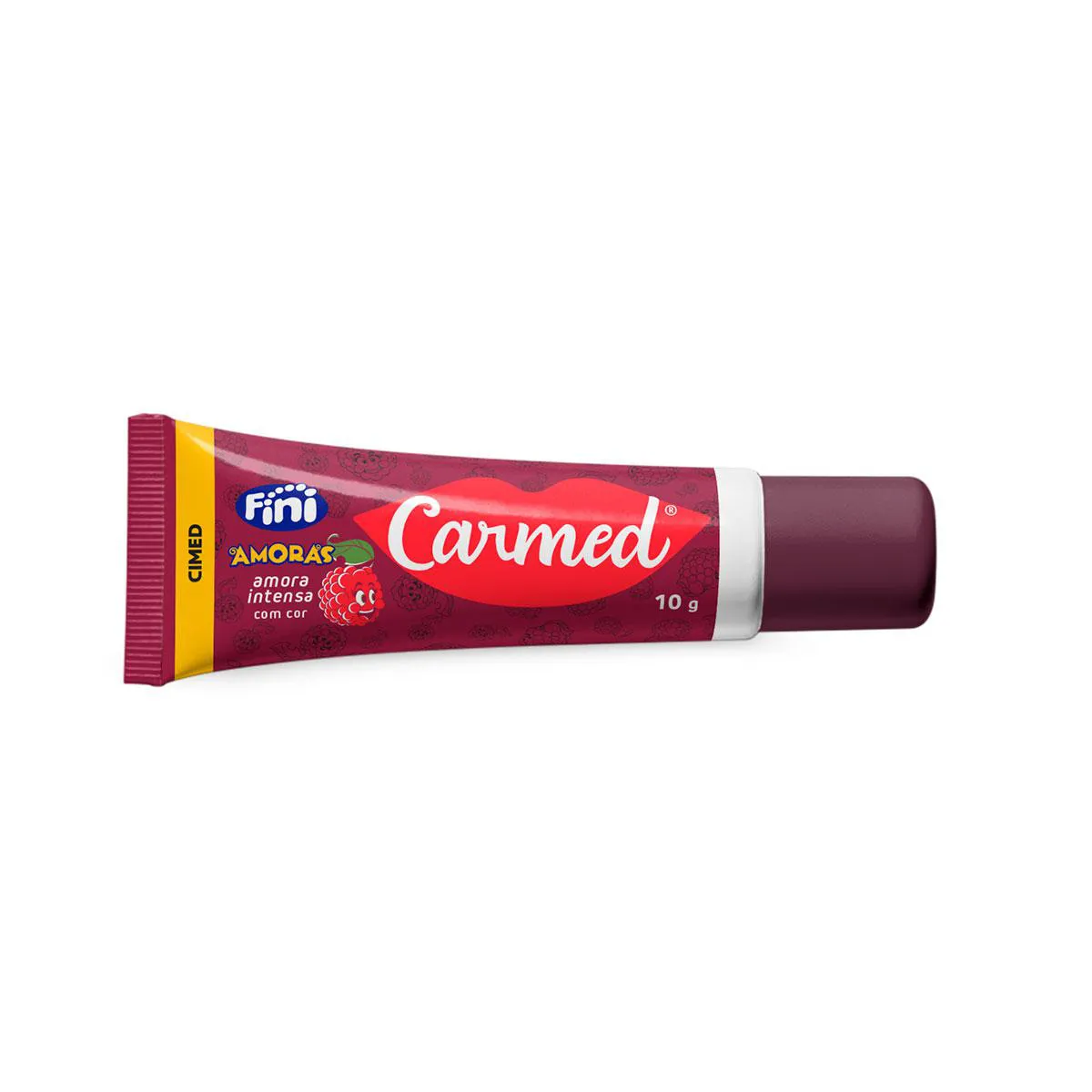 Hidratante Labial Carmed Fini Amoras Intensas com Cor 10g