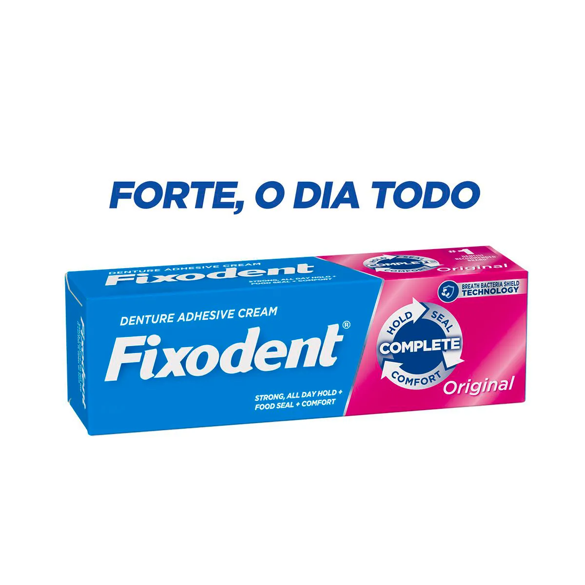 Creme Fixador de Dentadura Fixodent Original 68g
