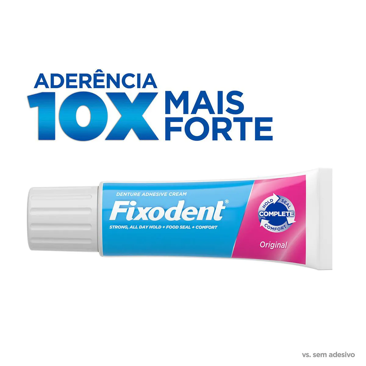 Creme Adesivo para Dentaduras Fixodent Original Pack Promocional com 50% de desconto na 2ª unidade