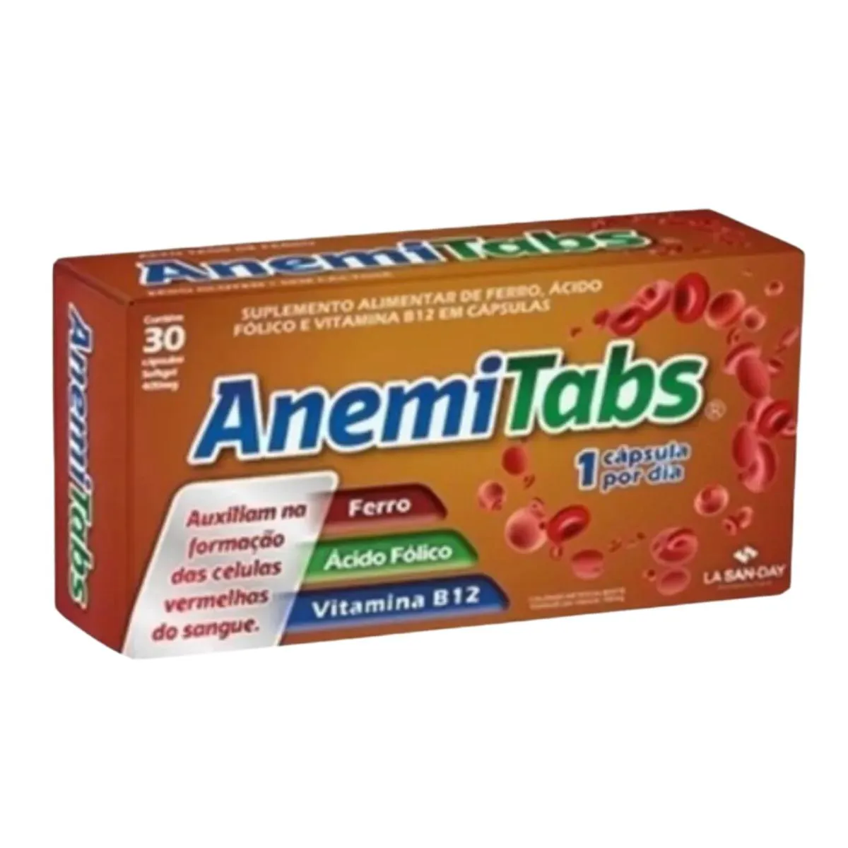 Anemia Anemitabs Suplemento Alimentar Ferro C30 – La San Day