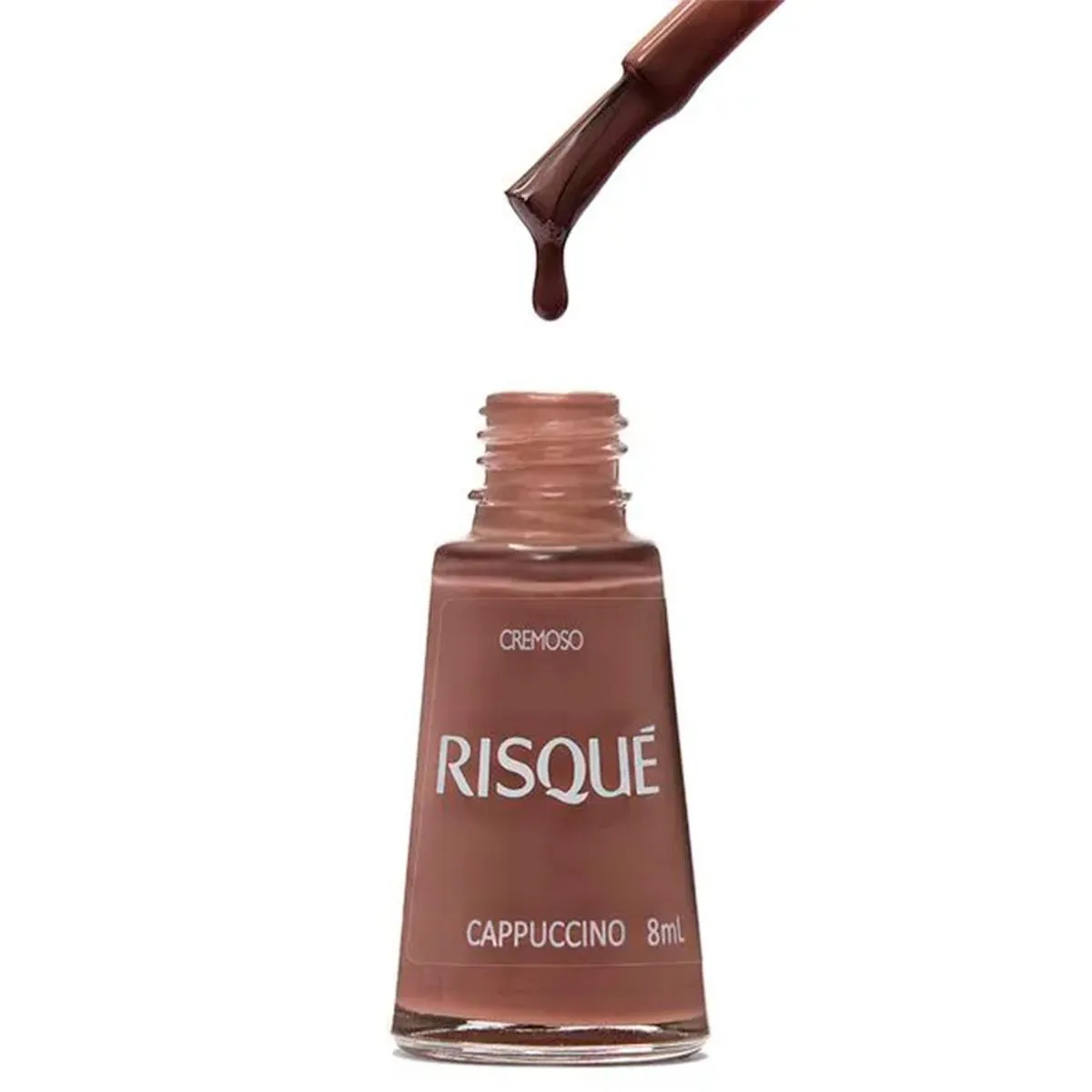 Esmalte Cremoso Risqué 8ml - Cappuccino