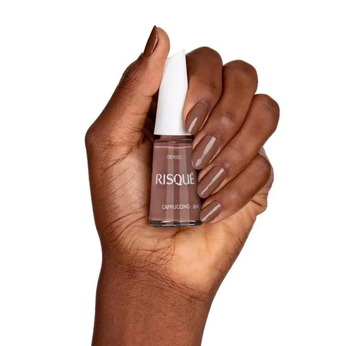 Esmalte Cremoso Risqué 8ml - Cappuccino