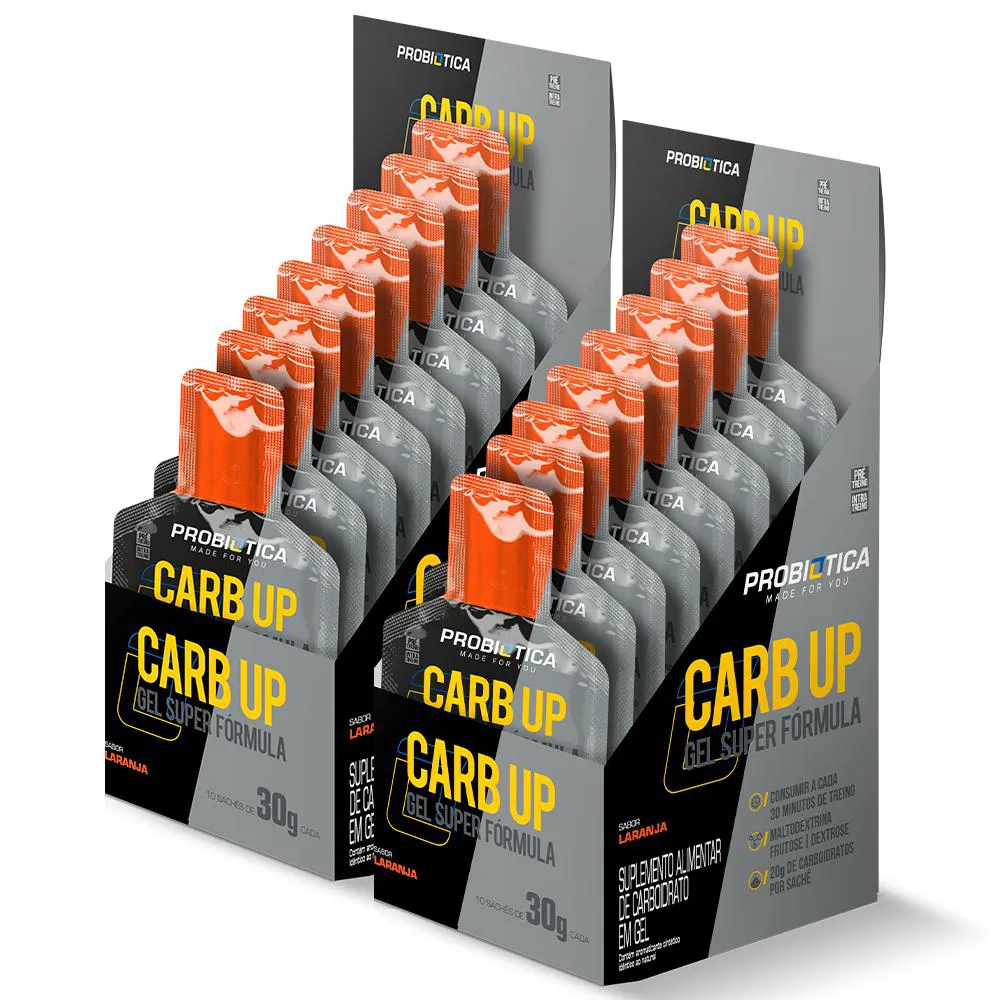 2x Carb Up Super Fórmula - Laranja
