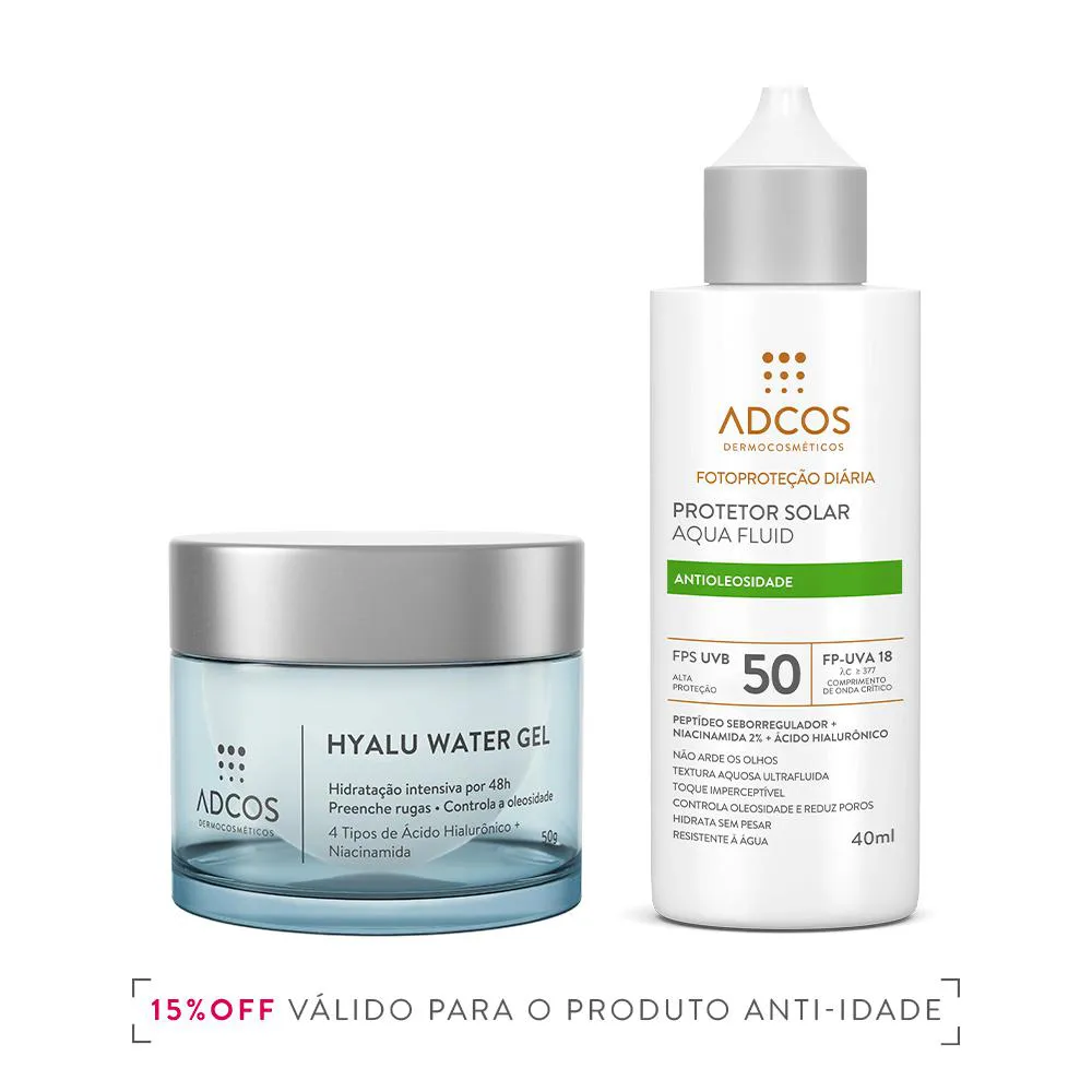 Dupla de Cuidados Anti-idade Matificante 40ml