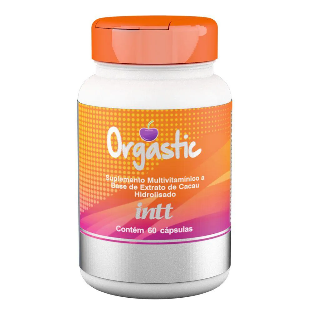 Orgastic cápsulas Suplemento Multivitamínico - Intt Cosméticos