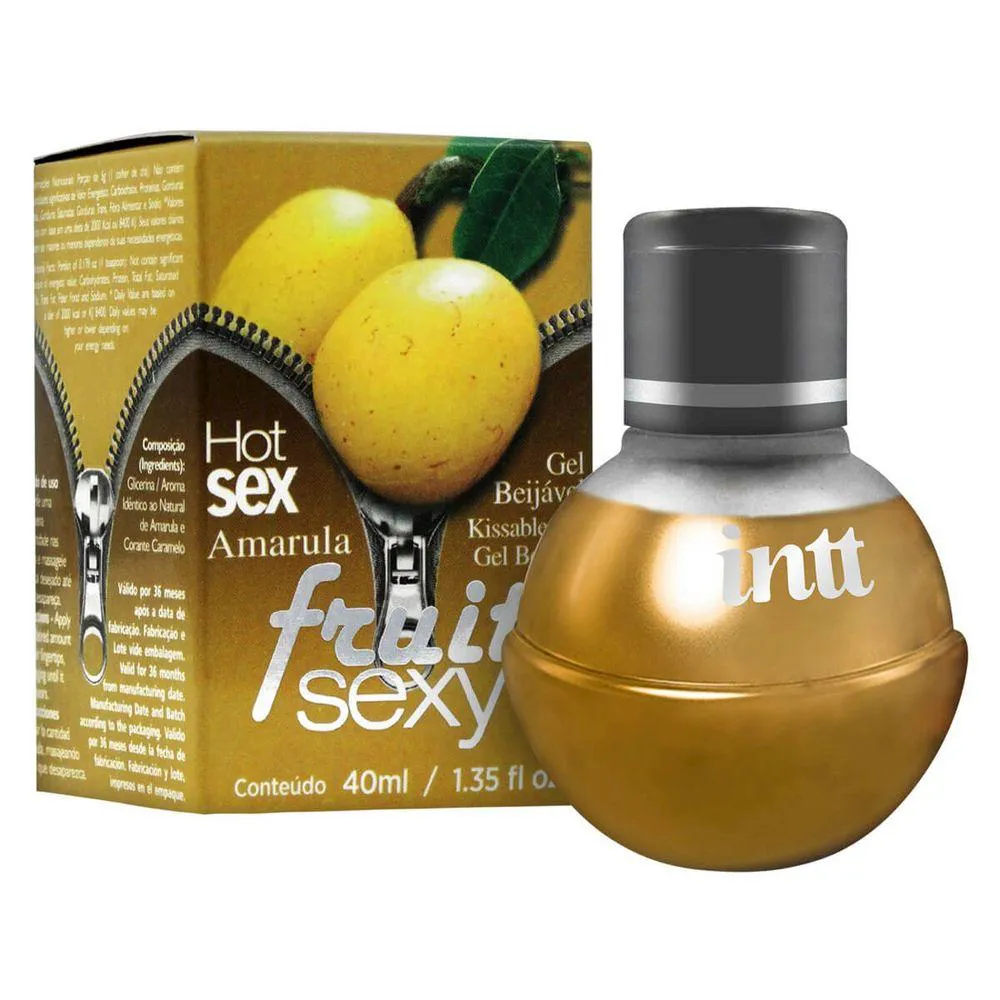 Gel Beijável Fruit Amarula - Intt Cosméticos