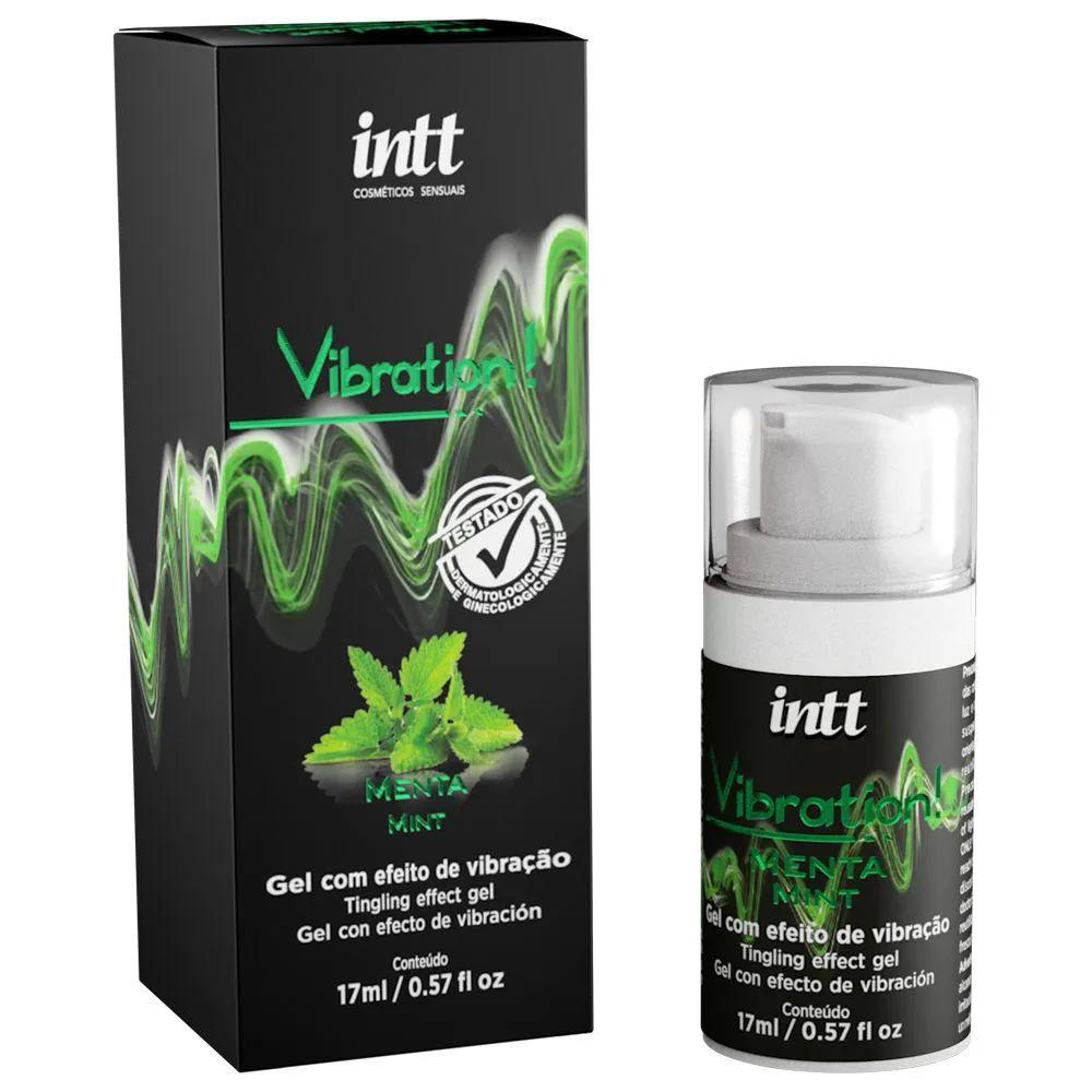 Gel Vibration Menta - Intt Cosméticos
