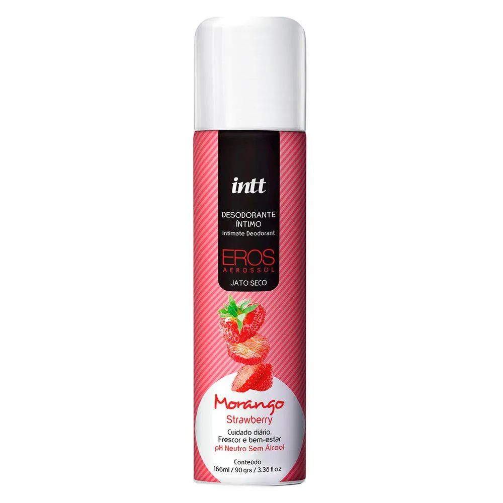 Desodorante Íntimo E Corporal Morango Eros - Intt Cosméticos