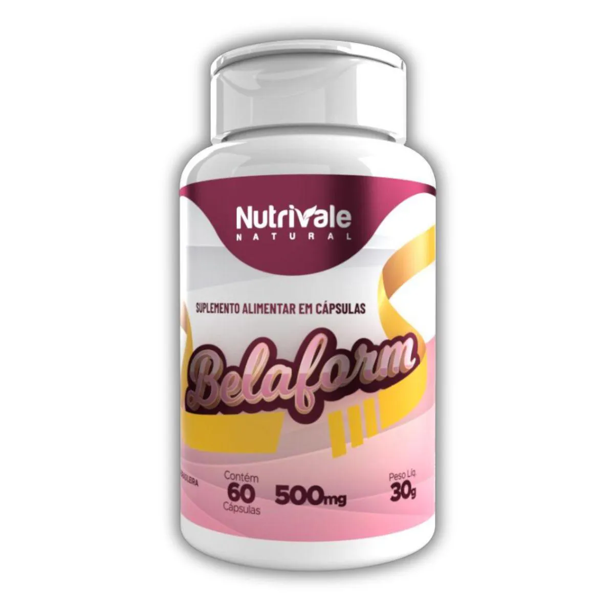 Belaform Mulher Cafeína, Cromo e L-carnitina 60 cápsulas sem Sabor
