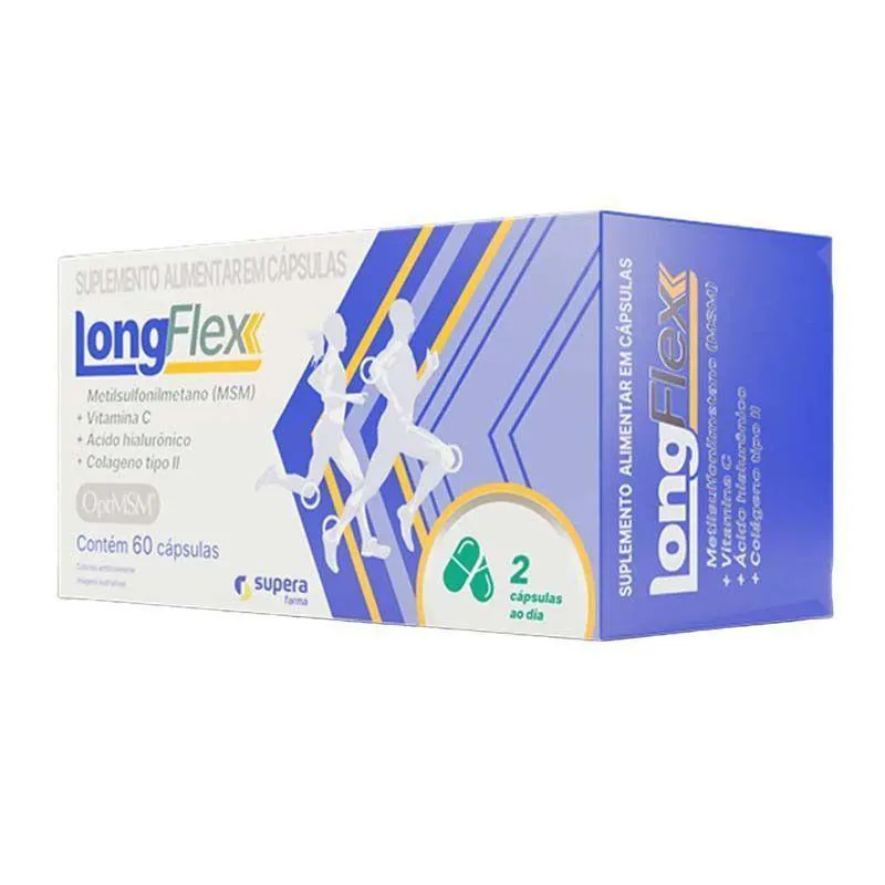 Longflex Supera Farma 60 cápsulas