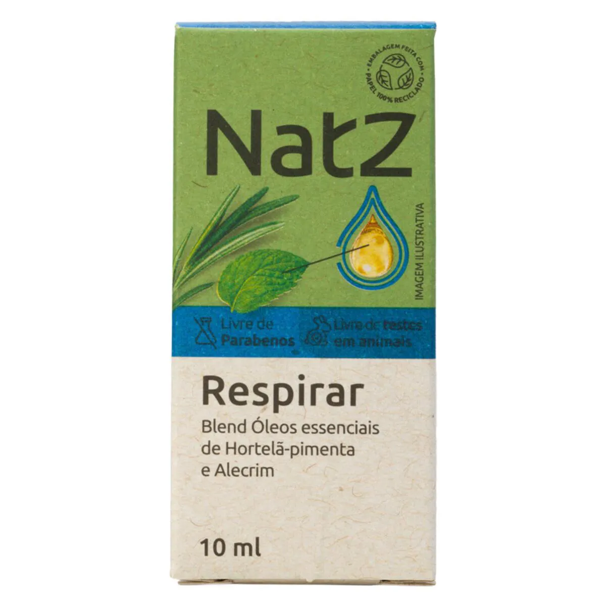 Óleo Essencial Blend Natz Respirar 10ml