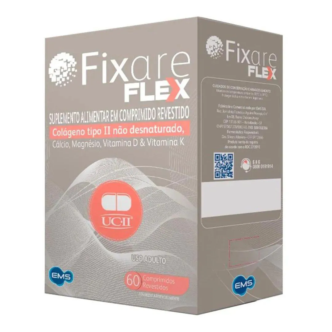 Fixare Flex Colágeno Tipo 2 60 cápsulas - Ems