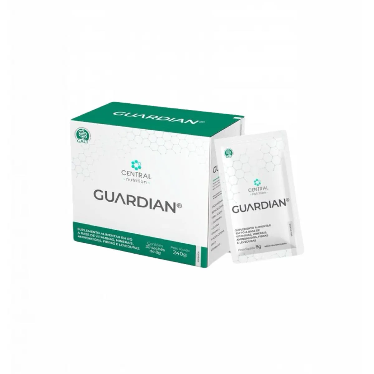 Guardian 8,5g- 30 Sachês - Central Nutrition - sem Sabor