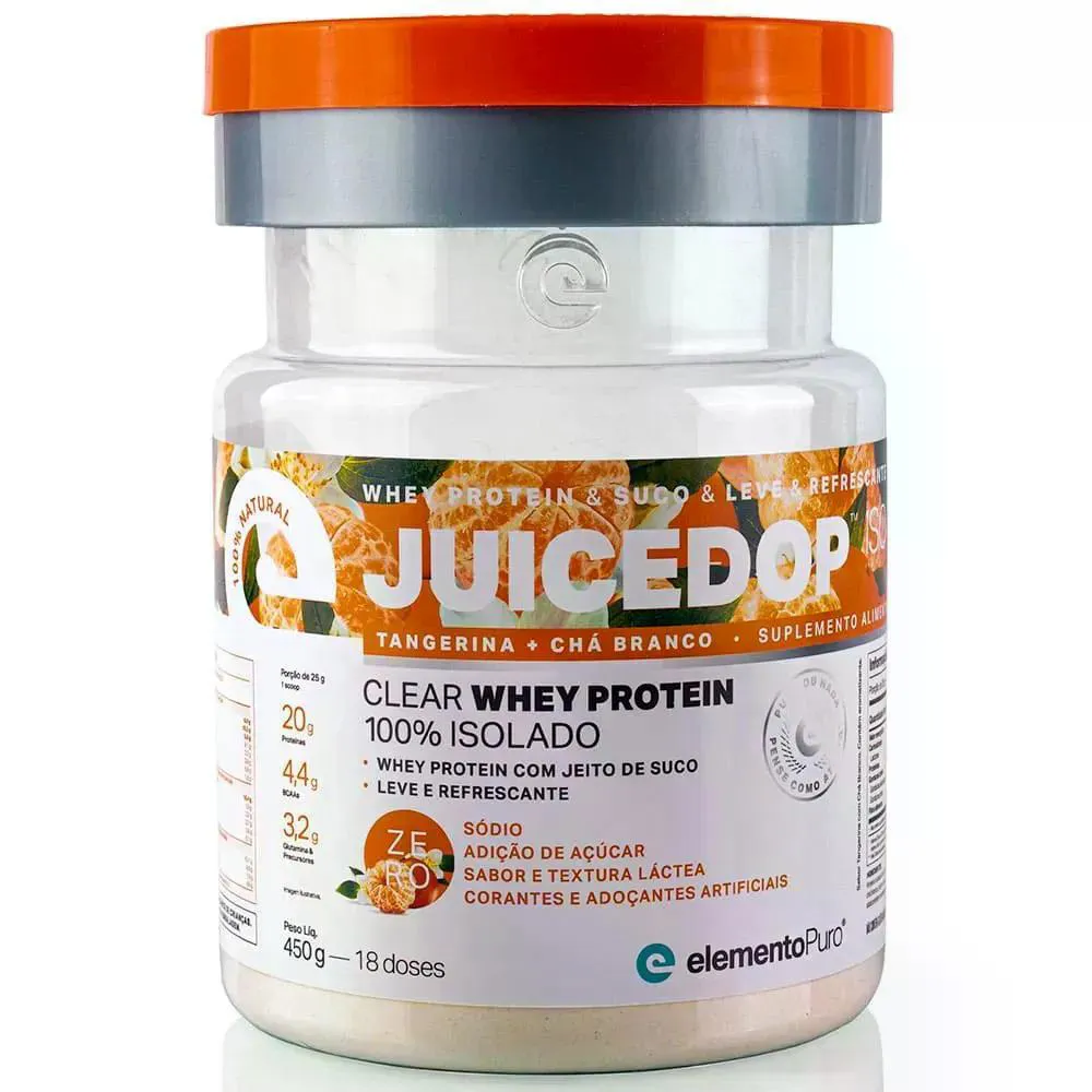 Juicedop Tangerina com Cha Branco 450g